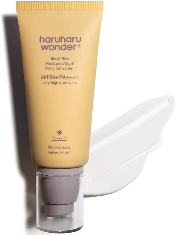 [Haruharu WONDER] Black Rice Moisture Airyfit Sunscreen Lightweight Facial Skincare