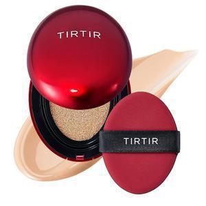 TIRTIR Mask Fit Red Cushion Foundation 18g / 0.63oz. Concealer Flawless Makeup Cosmetic Lightweight Radiance Radiant Skincare Uv Moisturize Hydrate