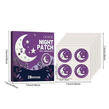 Natural Sleep Aid Night Patch for Improving Sleep Quality, 28pcs/set Body and Mind Relaxing Sticker, Beauty & Personal Care Product