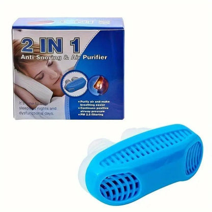 2 in 1 Anti Snoring Device, 3 Counts/set Nose Clip To Help Stop Snoring, Reduces Snoring, Sleep Aid Helper, Skincare Tools for Men & Women