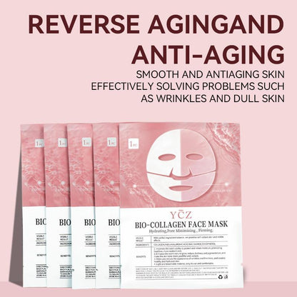 Deep Collagen Lifting & Firming Anti-Wrinkle Mask 5 PCS Skincare Skin Repair Comfort