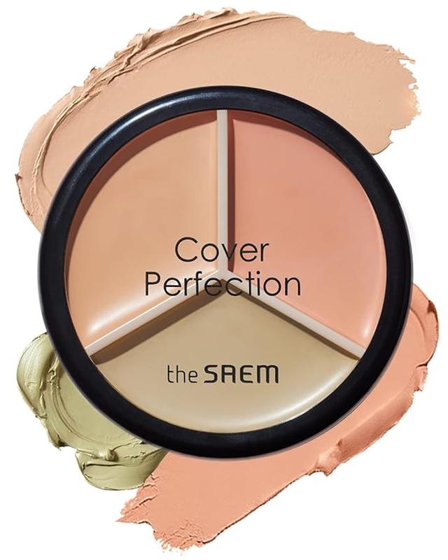 [THE SAEM] Cover Perfection Triple Pot Concealer - 3 Color Concealer Foundation Makeup Cosmetic