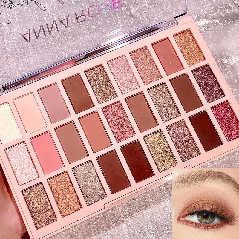 27 Color Eyeshadow Palette, Matte Shimmer And Glitter Eye Shadow Makeup Palette, Colorful Eye Makeup Products For All Styles And Occasions