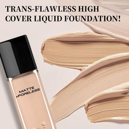 Matte Oil-free Liquid Foundation, Lightweight Moisturizing Foundation, Medium Coverage Makeup Product for Women & Girls