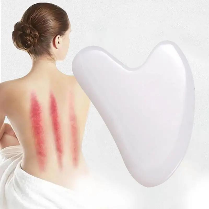 Heart Shaped Face Massage Tool, Gua Sha Massage Board, Face Lifting & Tightening Tool For Women