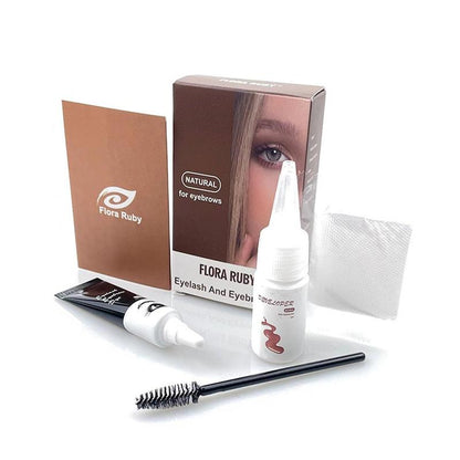 Eyebrow Dye Kit, Waterproof Quick Drying Eyebrow Coloring Kit, Eyebrow Makeup Tool for Women