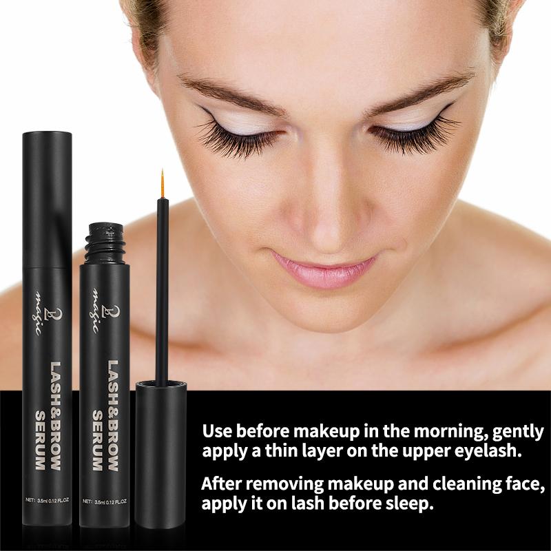 2BMAGIC Eyelash Growth Serum,Lengthening & Fuller Looking Voluminous Eyelashes, Eyelash Caring Tool,Thicker Eyelashes & Eyebrow