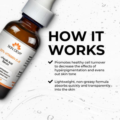 Vitamin C E Ferulic acid serum , All Skin Types