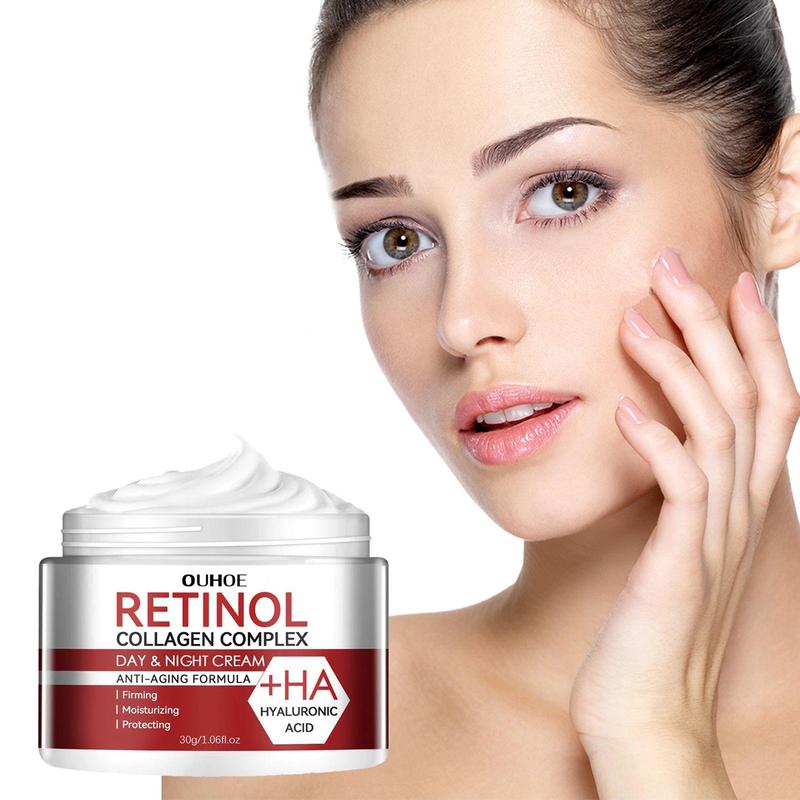 Retinol Moisturizing Face Cream Help Fine Lines Correcting Firm and Hydrate Skin, Smoothing Face Cream, Summer Gift