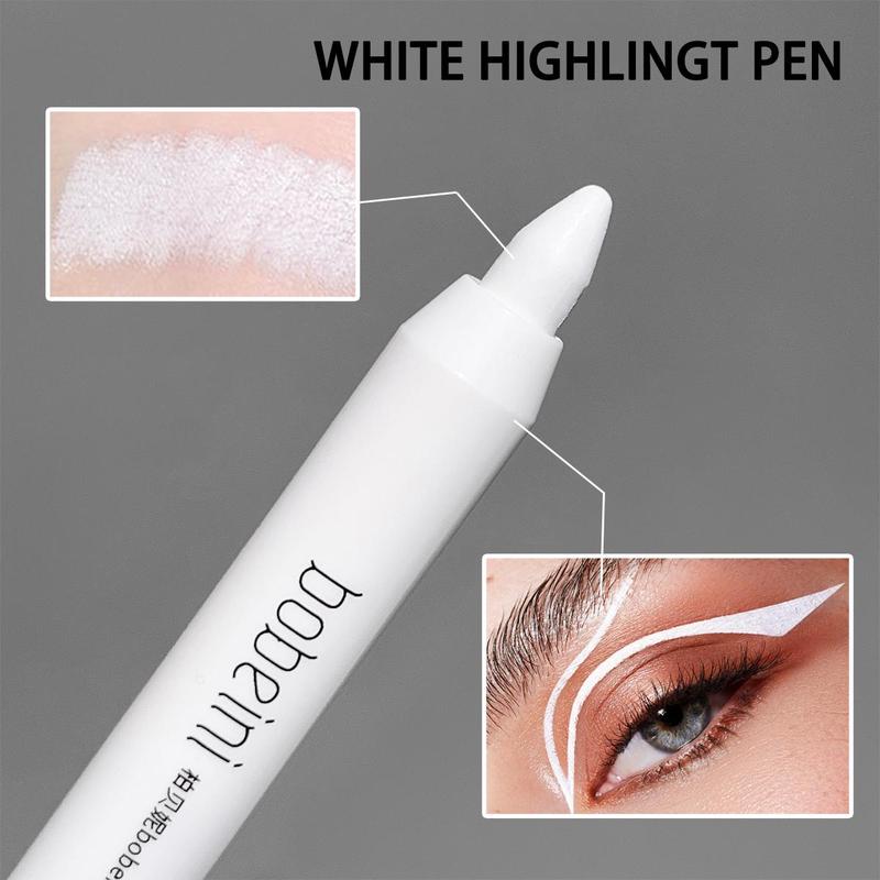 Long Lasting Eyeshadow Pen, 1 Count?Waterproof Highlighter Pen, Eye Brightener Stick, Natural Eye Shadow Highlighting Pen, Long Lasting Sweat Proof Eyeliner Pen, Eye Brightening Make Up Stick