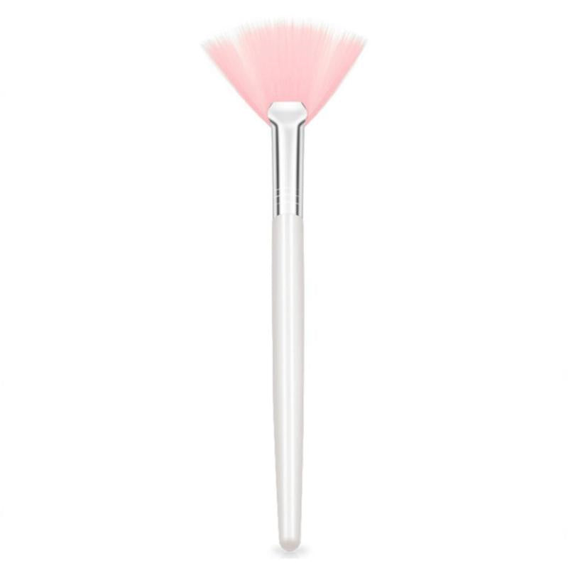 Comfort Fan Shaped Face Mask Brush, 1 Count?Soft Bristle Makeup Brush, Professional Skincare Tools for Women