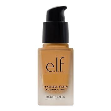 e.l.f. Flawless Finish Foundation, Lightweight & Medium Coverage, Semi-Matte Finish, Almond, 0.68 Fl Oz (20mL)