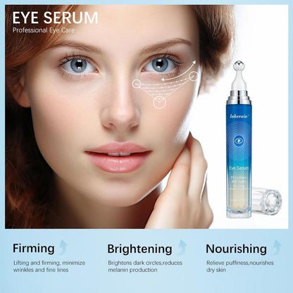 Spring Roll-on Type Eye Cream, Moisturizing Eye Cream, Caffeine Eye Serum, Hydrating Nourishing Skin Care Gel, Under Eye Roller Cream Eye Care Lotion for Women and Men, Eye Skincare, Summer Gift, Back to School