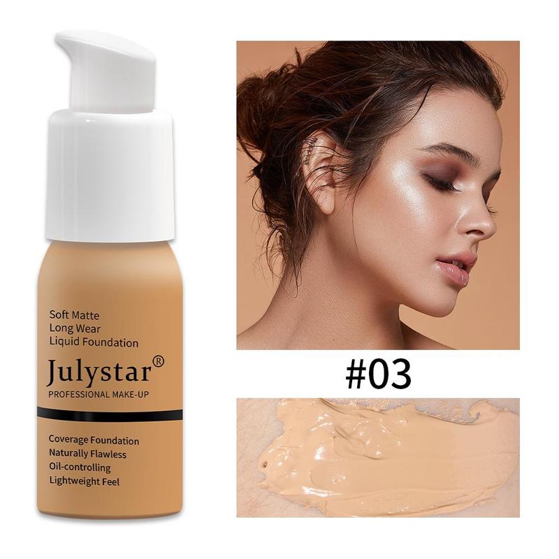 Long-lasting Oil Control Foundation, Moisturizing Concealer Foundation, Makeup Product for Women, Cosmetic Beauty Cream