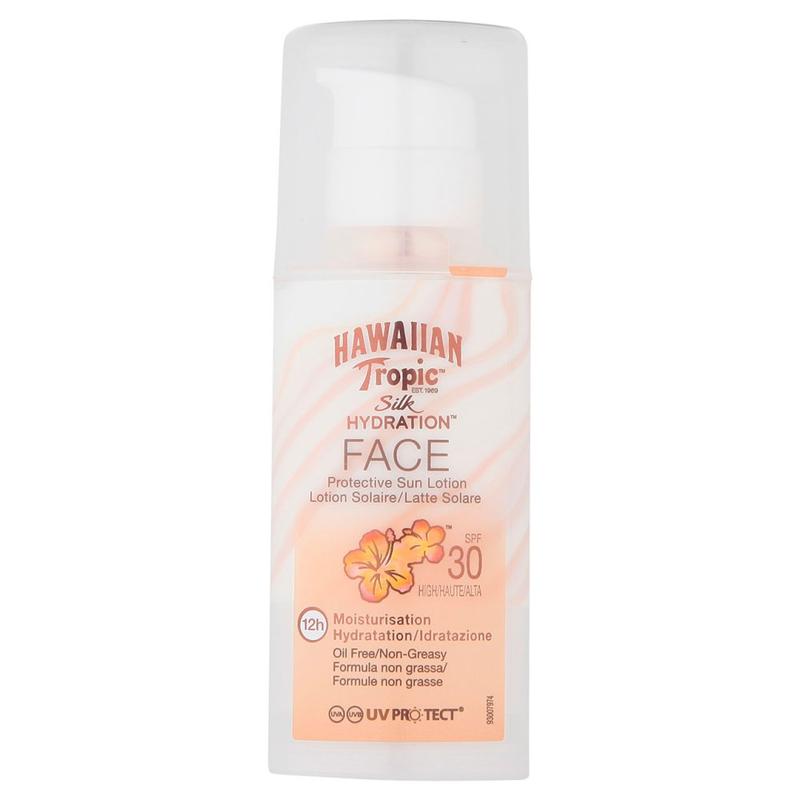 Hawaiian Tropic - Silk Hydration Face Sun Lotion SPF30 (50ml)