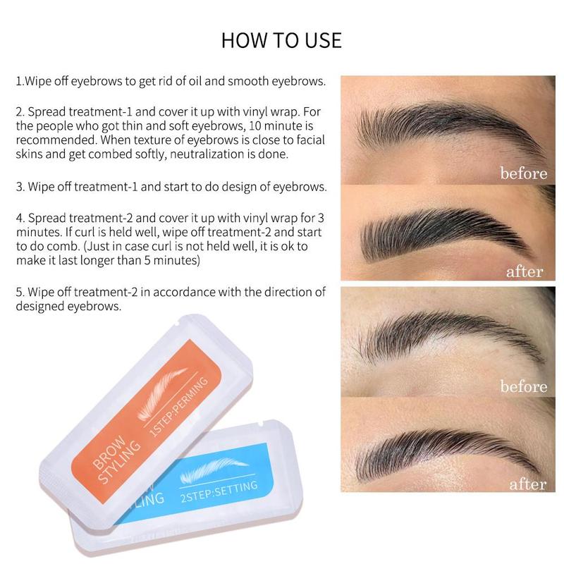 Disposable Eyebrow Styling Perming Agent, 1 Count Brow Styling Tools, Beauty & Personal Care Products