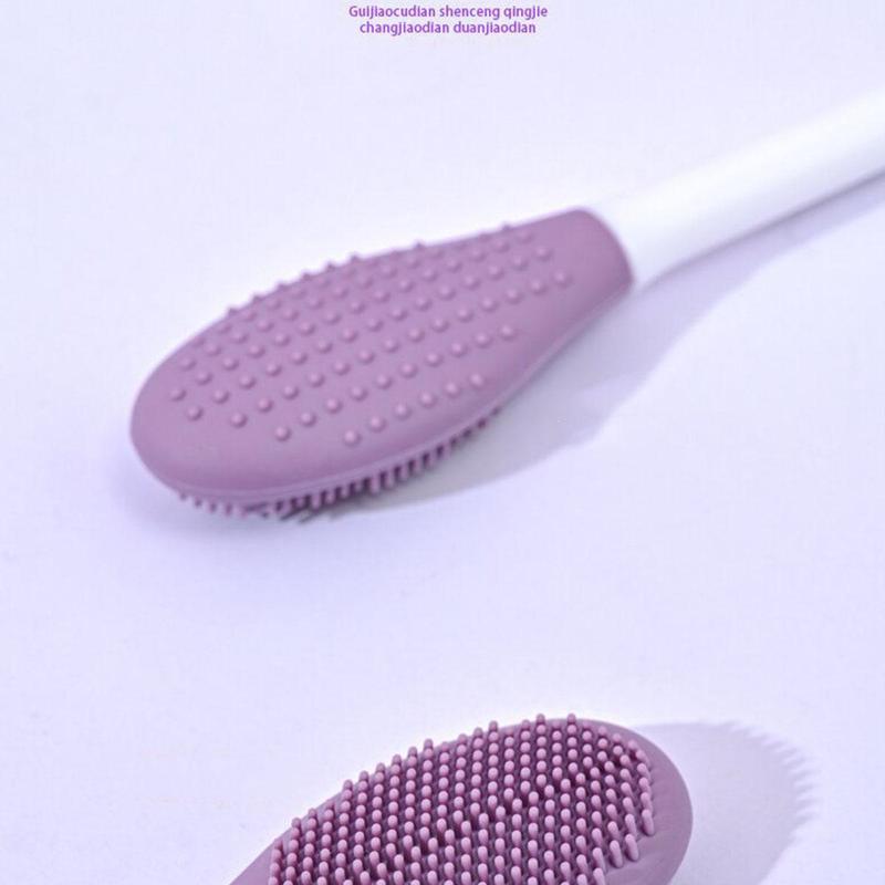 Dual-ended Facial Cleansing Mask Brush, 3pcs Silicone Face Scrubber, Professional Skincare Tools for Women