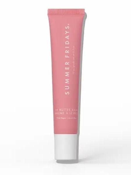 SUMMER FRIDAYS, Lip Butter Hydrating Moisture Balm PINK SUGAR! New Shade, Brand New In Box! Branded