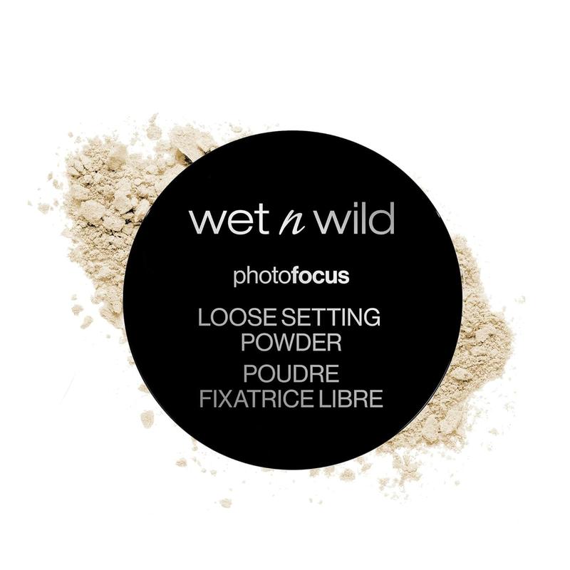 wet n wild Loose Setting Powder Photo Focus Loose Finishing Powder Off-White Translucent