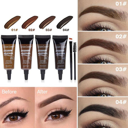 Long Lasting Tinted Eyebrow Gel, 1 Count Waterproof Smudge-proof Liquid Eye Brow Mascara, Makeup Natural Eyebrow Mascara, Eyebrow Makeup Product For Women & Girls