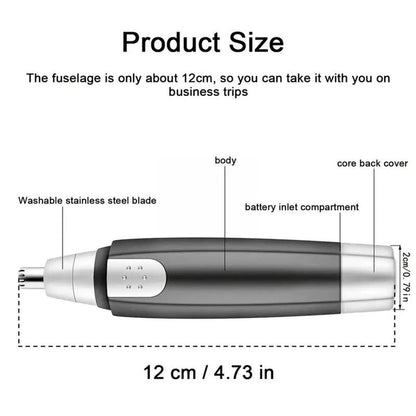 1 Piece USB Rechargeable Nose Hair Trimmer, Portable Electric Shaver, Easy-to-use Nasal Treatment Instrument