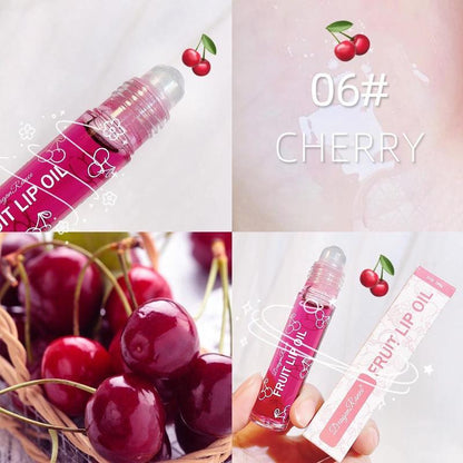 Fruit Lip Oil, 6 Counts/set Moisturizing Lip Balm, Lip Oils Lip Gloss, Lip Mask Lip Tint, Hydrating Lip Care Product for Dating and Daily Use, Summer Gift,  Beauty Products, Makeup Products, Back to School