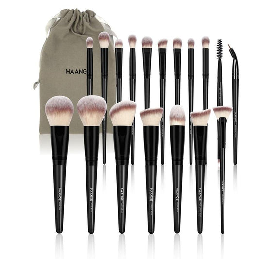 Travel Makeup Brushes Set, 18pcs/set?Soft Makeup Brushes Set for Powder Concealers Eye Shadows, Eyeshadow Brush, Eyelash Brush Makeup Set, Summer Gifts