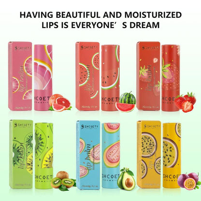 Moisturizing Lip Balm, 6 Counts/set Long Lasting Hydrating Lip Stick, Lip Care Product for Women & Girls