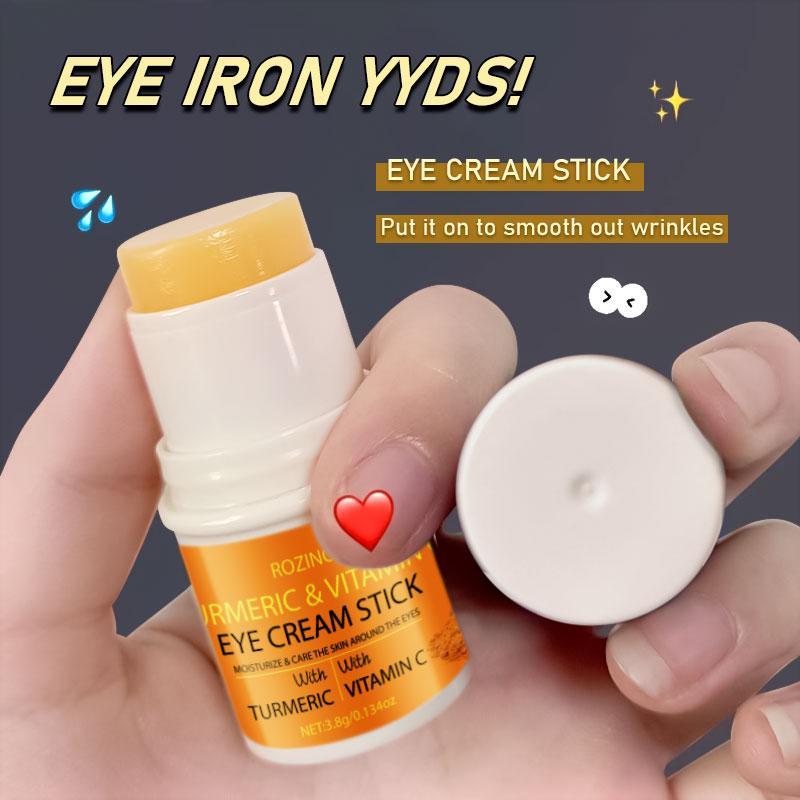 Turmeric Vitamin C Eye Cream Stick, Deep Hydrating & Moisturizing Eye Cream, Reduces The Look Of Fine Lines, Eye Care Product for Women & Men