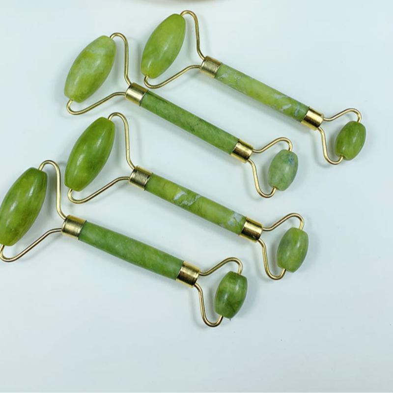 Natural Jade Roller, Face Massage Tool, Professional Skincare Tools For Women & Girls