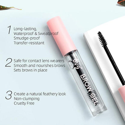 Transparent Eyebrow Shaping Gel, 3pcs/set Long-lasting and Water-proof Eyebrow Styling Pomade, Eyebrow Shaping Glue, Eye Brow Styling Liquid, Makeup Accessories