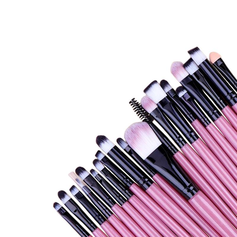 Summer Soft Bristle Foundation?Brush Makeup Brush Set, 20pcs/set?Professional Makeup Brushes for Liquid Foundation, Loose Powder, Concealer, Eye Shadow, Blush, Lip Balm, Makeup Brushes Set for Women Girls