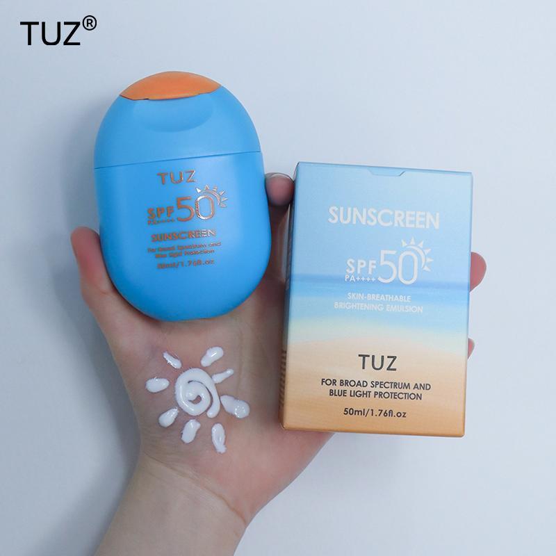 Moisturizing Face SPF50+ Lotion, Long-lasting Sweat And Water Resistance Sun Care Lotion, Lightweight Sunscreen, For All Skin Types And Skin Tones