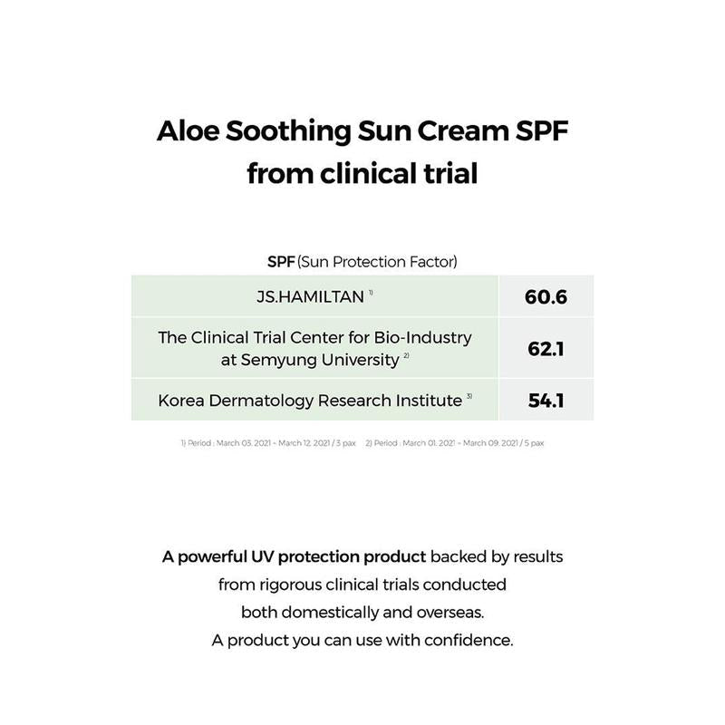 CosRx - Aloe Soothing Sun Cream SPF50+/ PA+++ 50ml Skincare Sunscreen Lightweight