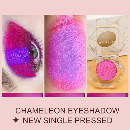 Long-wearing Eyeshadow, Shimmering Eyeshadow, Glittering Highlighting Eyeshadow Powder, Sweat Proof Eyeshadow Makeup Product