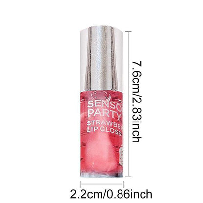 Moisturizing Lip Oil, 2pcs/set Long Lasting Hydrating Lip Gloss, Glossy Lip Glaze, Portable Lip Plumper for Daily Makeup, Plumping Lip Oil for Girls & Women