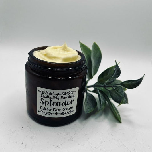 Splendor- Tallow Face Cream Skincare Radiant Moisturizing Cocoa Moisturizer