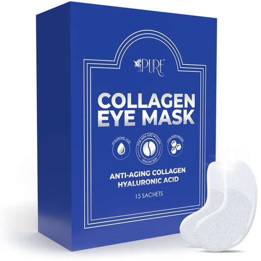 LA PURE - Collagen Eye Mask with Hyaluronic Acid (15 Pairs) | Skin Care Comfort