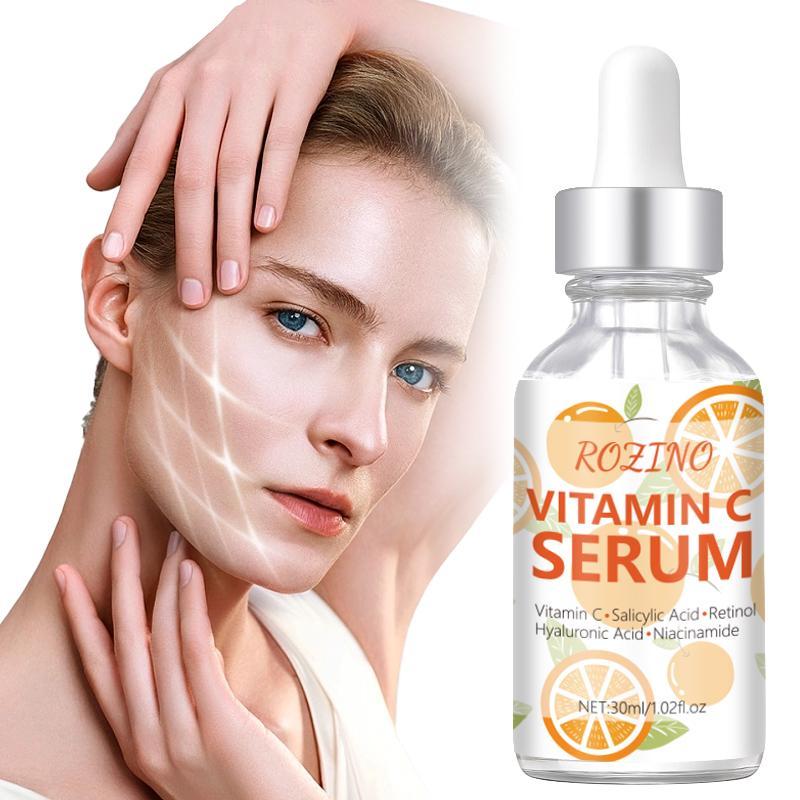 Vitamin C Facial Serum, 1 Count Moisturizing Firming Facial Essence, Hydrating Face Skincare Product For Daily Use