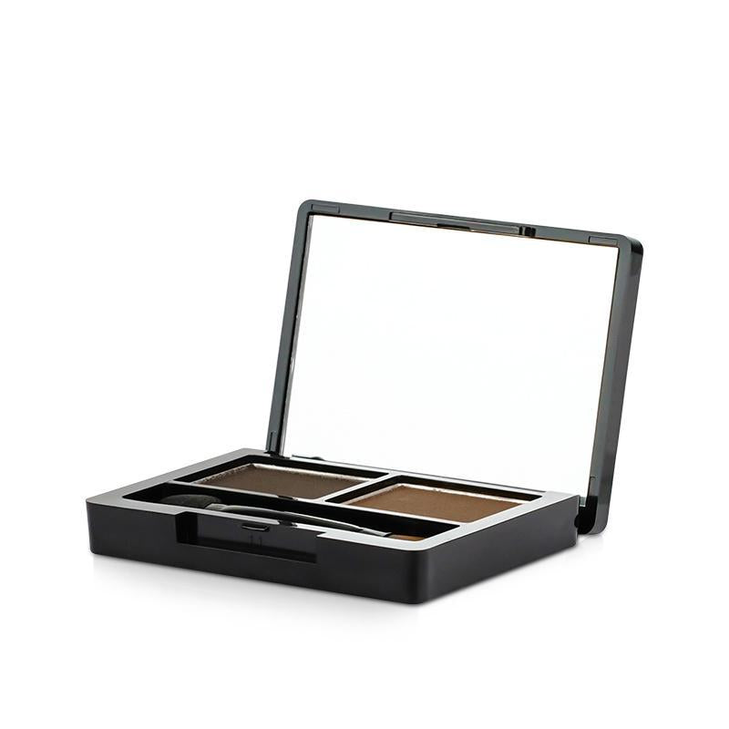 Long Lasting 2-color Eyebrow Powder Palette, 1 Count Makeup Products for Women and Men