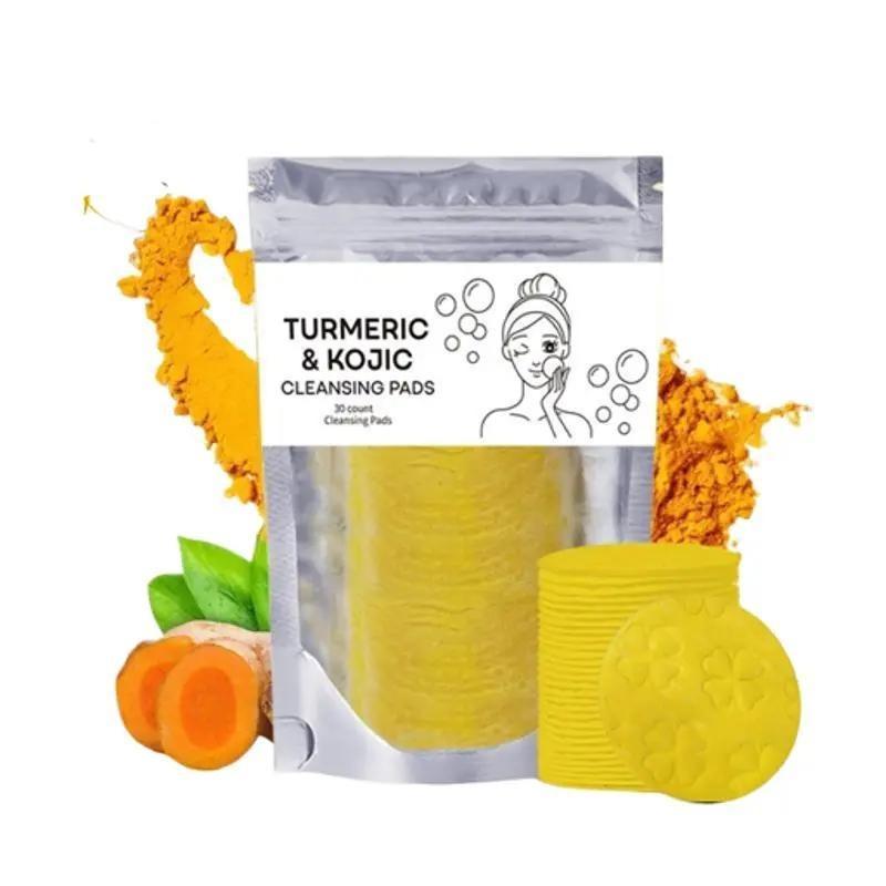 Turmeric Cleansing Exfoliating Pads Facial Cleansing Skincare