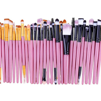 Summer Soft Bristle Foundation?Brush Makeup Brush Set, 20pcs/set?Professional Makeup Brushes for Liquid Foundation, Loose Powder, Concealer, Eye Shadow, Blush, Lip Balm, Makeup Brushes Set for Women Girls