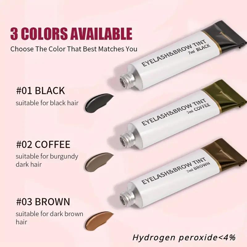 2 In 1 Eyebrow Pomade With Brush, 5pcs/set Waterproof Eyebrow Dye Kit, Long Lasting Eyebrow Coloring Kit, Easy For Use