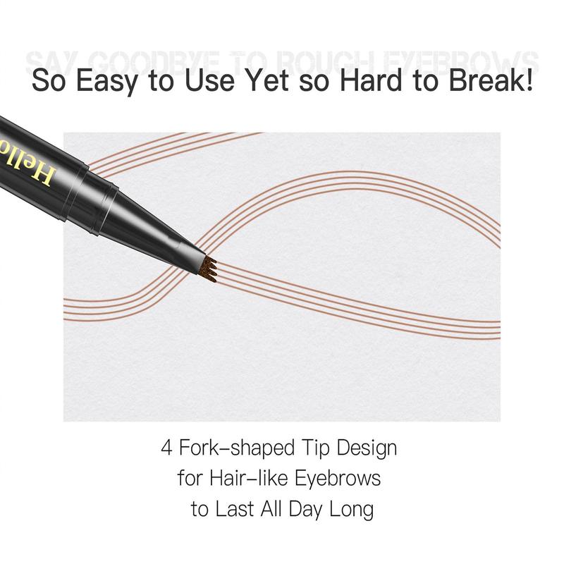 Liquid Eyebrow Pencil, Waterproof Long Lasting Brow Styling Pen, Brow Shading & Filling Pencil, Brow Brush Makeup Tool, Eye Brow Makeup Products