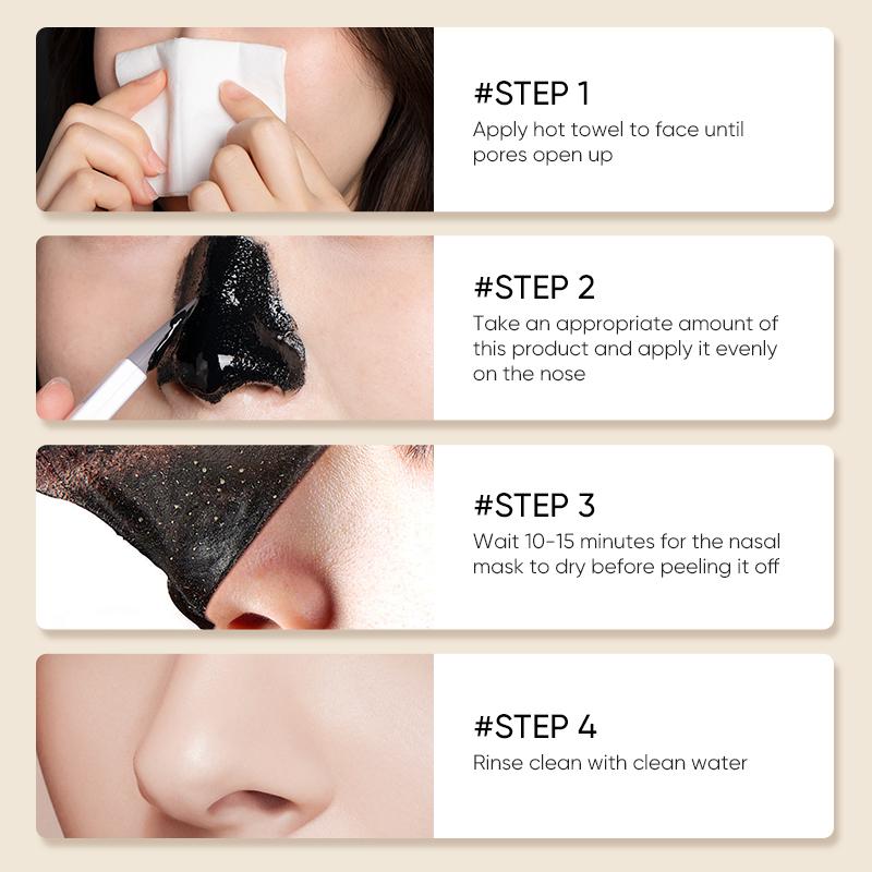 QUARXERY Bamboo charcoal blackhead remover nasal mask