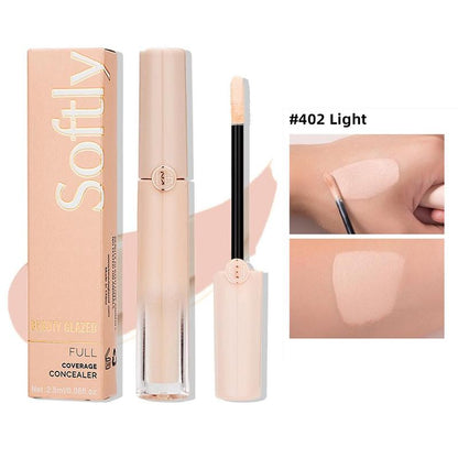 Long-lasting Liquid Concealer, 1 Count Waterproof Moisturizing Isolating Concealer Stick, Highlighter Stick Makeup Pen for Women and Girls