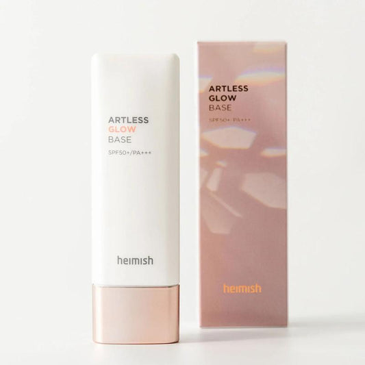 [Heimish] Artless Glow Base SPF 50+ PA+++ 40ml Makeup Primer Smooth Cream Dewy Foundation Moisturizer Pearl Peppermint Cosmetic