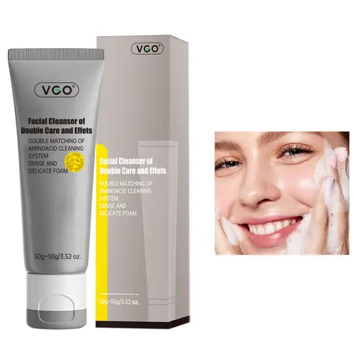 VGO Facial Cleanser of Double Care and Effects 50g All types of skins Cleanse and moisturize-A Cleansing Skincare