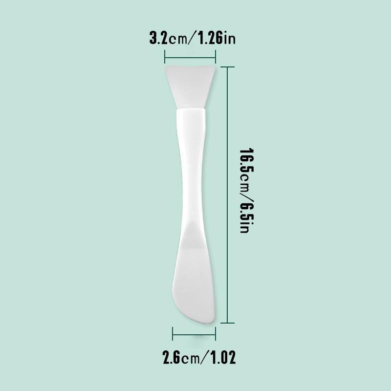 1 Piece Silicone Face Mask Brush, Double-ended Face Mask Applicator, Multifunctional Mask Brush For Clay Mask, Body Lotion, Essence