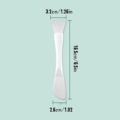 1 Piece Silicone Face Mask Brush, Double-ended Face Mask Applicator, Multifunctional Mask Brush For Clay Mask, Body Lotion, Essence